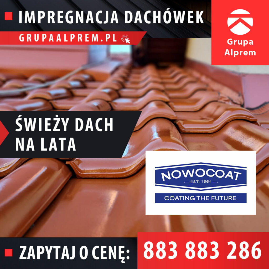 Impregnacja dachu, dachówek Kielce, Warszawa