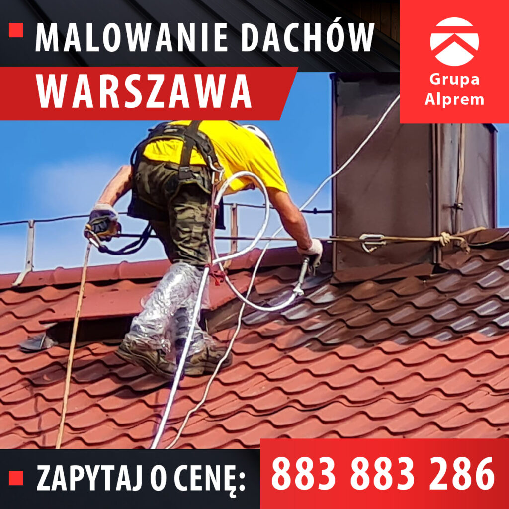 Malowanie dachówki - Warszawa, Mazowieckie