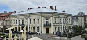 Kamienice Kosterskich w Kielcach po renowacji dachu wykonanej prezz Grupę Alprem